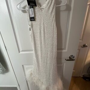 Elegant White Wedding Dress